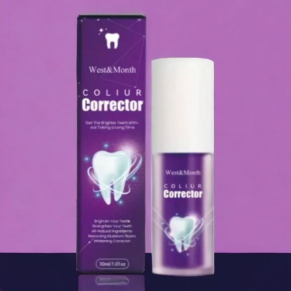 Other - Color correction toothpaste gel, purple, whitening correcting